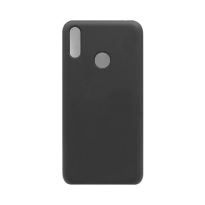 Чехол накладка Silicone Case Huawei Y6P черный оптом по низким ценам!