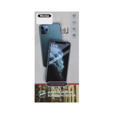 Защитное стекло iPhone 12 6.1" Monlas черный оптом по низким ценам!