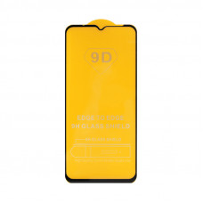 Защитное стекло 9D Poco M3 Pro черный техпак
