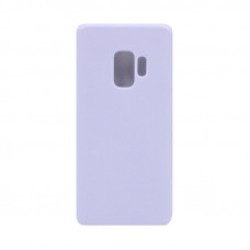Чехол накладка Silicone Case Samsung S9 лаванда