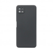 Чехол накладка Silicone Case Samsung A22S черный