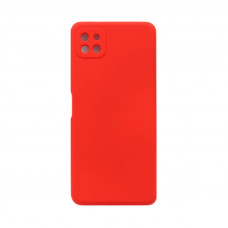Чехол накладка Silicone Case Samsung A22S красный