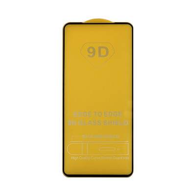 Защитное стекло 9D Realme 8/8 Pro черный техпак оптом по низким ценам!