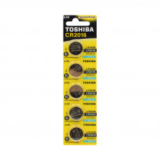 Батарейки Toshiba CR 2016 5BL (цена за 5шт)