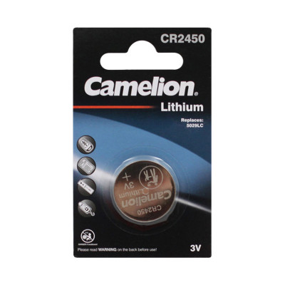 Батарейки Camelion CR 2450 1BL (цена за 1шт) оптом по низким ценам!