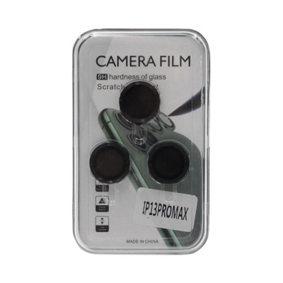Защитное стекло на камеру iPhone 13 Pro/Pro Max Camera Film черный оптом по низким ценам!