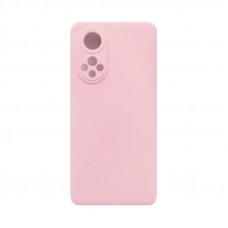 Чехол накладка Silicone Case Huawei Honor 50 розовый