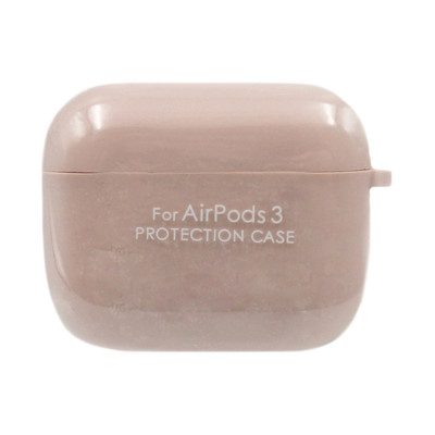 Чехол Silicone Case AirPods 3 с карабином пудра оптом по низким ценам!