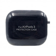 Чехол Silicone Case AirPods 3 с карабином темно-синий