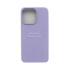 Чехол накладка Silicone Case (без лого) iPhone 13 Pro лаванда