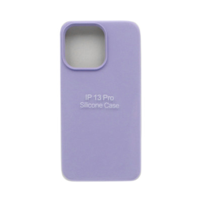 Чехол накладка Silicone Case (без лого) iPhone 13 Pro лаванда оптом по низким ценам!