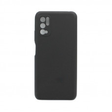 Чехол накладка Silicone Case Xiaomi Note 10T черный