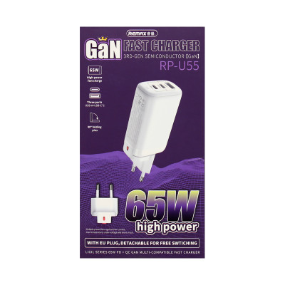 СЗУ Блок Remax PD65W RP-U55 оптом по низким ценам!