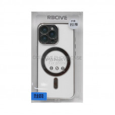 Чехол накладка iPhone 13 Pro Magsafe RBCIVE серебро