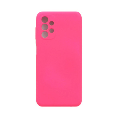 Чехол накладка Silicone Case Samsung A13 розовый оптом по низким ценам!