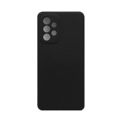 Чехол накладка Silicone Case Samsung A53 черный оптом по низким ценам!