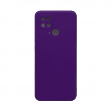 Чехол накладка Silicone Case Xiaomi Redmi 10C фиолетовый