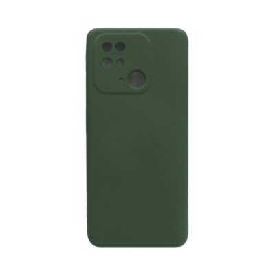 Чехол накладка Silicone Case Xiaomi Redmi 10C хаки оптом по низким ценам!