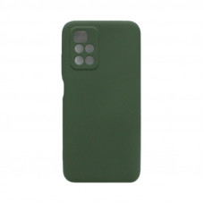 Чехол накладка Silicone Case Xiaomi Redmi 10 хаки