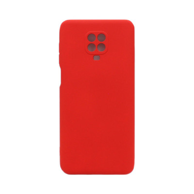 Чехол накладка Silicone Case Xiaomi Note 9 pro красный оптом по низким ценам!