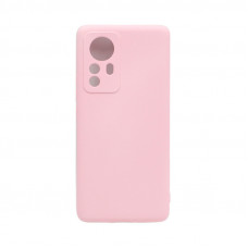 Чехол накладка Soft Touch Xiaomi Redmi MI 12Pro розовый