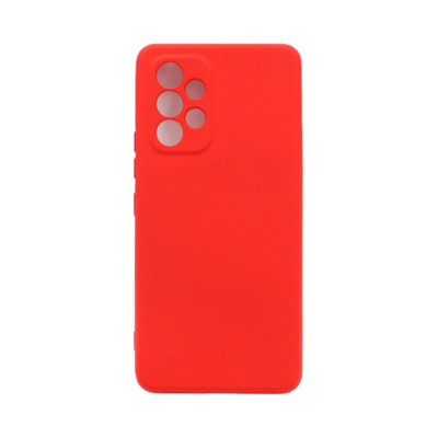 Чехол накладка Silicone Case Samsung A53 красный оптом по низким ценам!