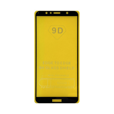 Защитное стекло 9D Huawei Honor 7A Pro черный техпак оптом по низким ценам!