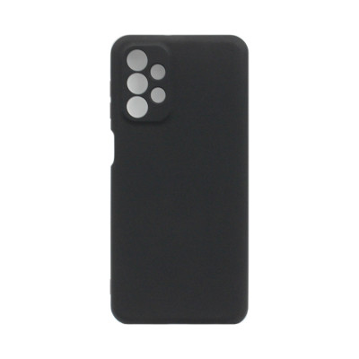 Чехол накладка Silicone Case Samsung A23 черный оптом по низким ценам!
