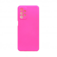 Чехол накладка Silicone Case Samsung A23 фуксия