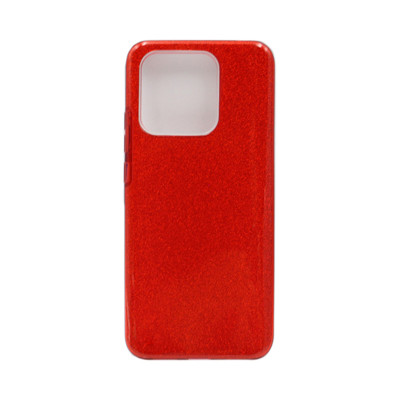 Чехол накладка Блеск Xiaomi Redmi 10C красный оптом по низким ценам!