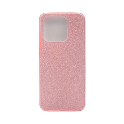 Чехол накладка Блеск Xiaomi Redmi 10C розовый оптом по низким ценам!