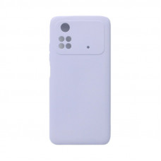 Чехол накладка Soft Touch Xiaomi Poco M4 Pro лаванда