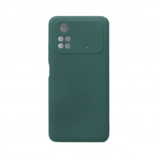 Чехол накладка Soft Touch Xiaomi Poco M4 Pro 4G хаки