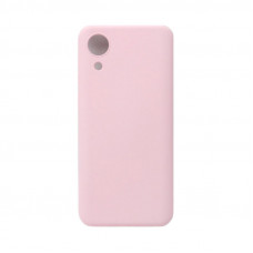 Чехол накладка Soft Touch Samsung A03 core розовый