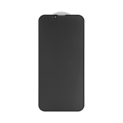 Защитное стекло антишпион iPhone 13 6,7" черный техпак оптом по низким ценам!
