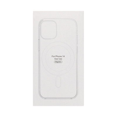 Чехол Magsafe iPhone 14 Clear case прозрачный оптом по низким ценам!