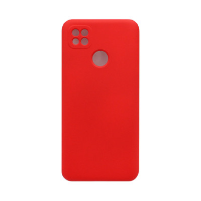 Чехол накладка Silicone Case Xiaomi Redmi 10A/Redmi 9C красный оптом по низким ценам!
