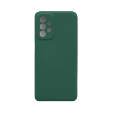 Чехол накладка Silicone Case Samsung A23 хаки