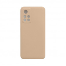 Чехол накладка Soft Touch Xiaomi Poco M4 Pro 5G пудра