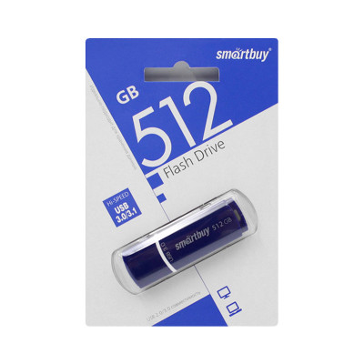 USB 3.0 512GB Smartbuy Crown синий оптом по низким ценам!