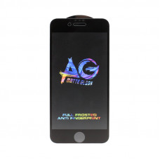 Защитное стекло iPhone 6/7/8 матовый черный техпак