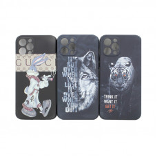 Чехол накладка Print матовый New iPhone 12 Pro