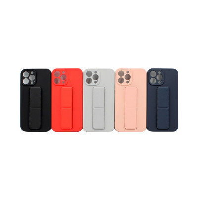 Чехол накладка soft touch с подставкой iPhone 13 Pro Max оптом по низким ценам!