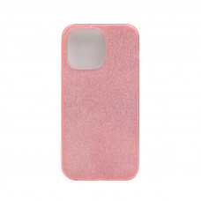 Чехол накладка Блеск iPhone 14 Pro Max розовый