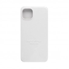 Чехол накладка Silicone Case (без лого) iPhone 14 Plus белый
