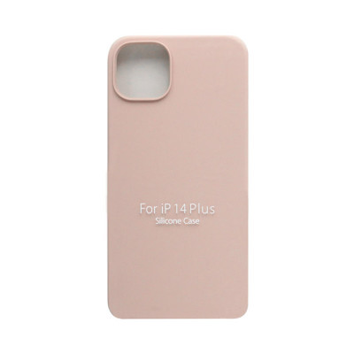 Чехол накладка Silicone Case (без лого) iPhone 14 Plus пудра оптом по низким ценам!