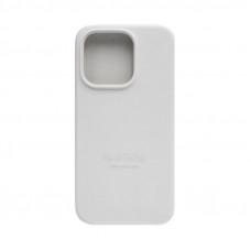 Чехол накладка Silicone Case (без лого) iPhone 14 Pro белый