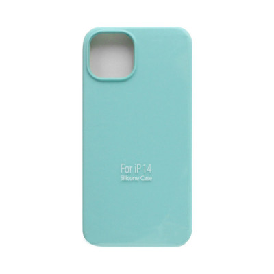 Чехол накладка Silicone Case (без лого) iPhone 14 бирюзовый оптом по низким ценам!