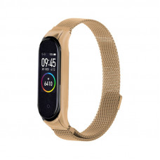 Ремешок металл Mi Band 7 золото