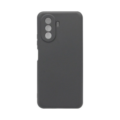 Чехол накладка Silicone Case Huawei Y70 черный оптом по низким ценам!